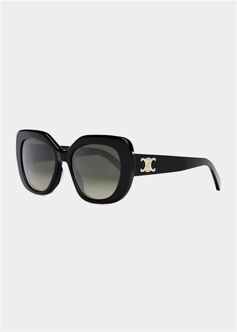 celine 41324 black|TRIOMPHE 13 SUNGLASSES IN ACETATE .